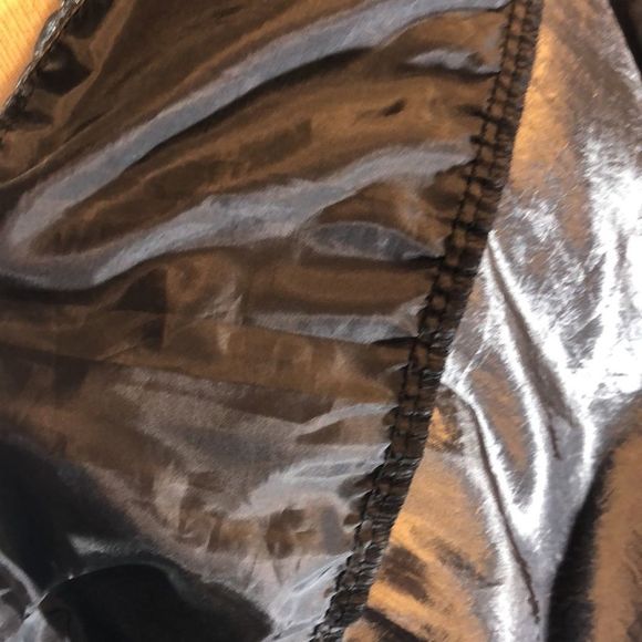 S.L. Fashions Black & Silver Evening Cocktail Party Surplice Dress 10 - Picture 11 of 16